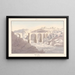 Pont de Trajan à Alcántara - Charles Hamilton Smith — gerahmtes Bild an der Wand