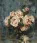 Stillleben mit Rosen in einer Glasvase - Charles Hermans — Ansicht des Kunstwerks