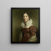 Jacoba Vetter 1796-1830 Ehefrau von Pieter Meijer Warnars Buchhändler in Amsterdam - Charles Howard Hodges — gerahmtes Bild an der Wand