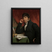 Portrait de Willem Bilderdijk - Charles Howard Hodges — gerahmtes Bild an der Wand