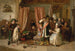 Kinder, die die Szene aus dem Stück Hamlet Akt II Szene ii spielen - Charles Hunt — Ansicht des Kunstwerks