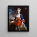 Dorothy Vicomtesse Townshend - Charles Jervas — gerahmtes Bild an der Wand