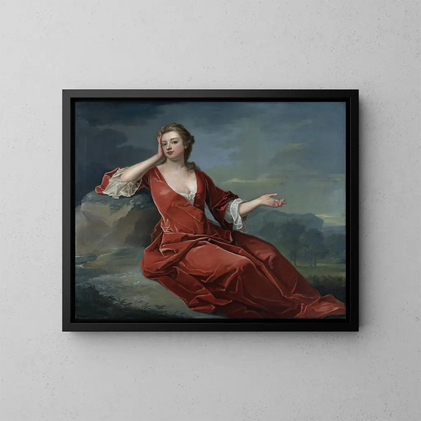 Herzogin von Marlborough Sarah - Charles Jervas — gerahmtes Bild an der Wand
