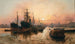 Dampfboote im Hafen von London - Charles John de Lacy — Ansicht des Kunstwerks
