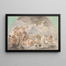Der Triumph des Neptun - Charles Joseph Natoire — gerahmtes Bild an der Wand