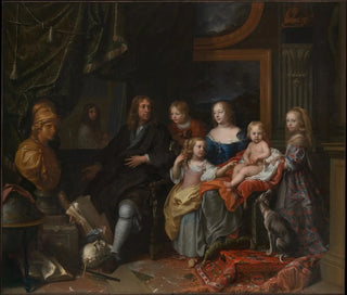 Everhard Jabach und seine Familie - Charles Le Brun — Ansicht des Kunstwerks
