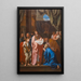 Die Präsentation Christi im Tempel - Charles Le Brun — gerahmtes Bild an der Wand