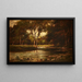 Cherry Creek Delaware Water Gap PA - Charles Linford — gerahmtes Bild an der Wand