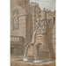 Fontaine in einem Hof - Charles Louis Clérisseau — Ansicht des Kunstwerks