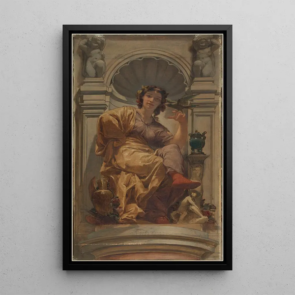 Reproduktion des Gemäldes La fantaisie - Charles Louis Müller