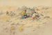 Indianer bei der Elchjagd - Charles Marion Russell — Ansicht des Kunstwerks
