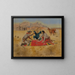 Pas une chance pour un Chinois - Charles Marion Russell — gerahmtes Bild an der Wand