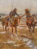 La réunion - Charles Marion Russell — Ansicht des Kunstwerks