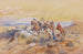 Blick auf das Eisenpferd - Charles Marion Russell — Ansicht des Kunstwerks