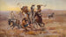 Wenn die Sioux und die Pieds-Noirs sich trafen - Charles Marion Russell — Ansicht des Kunstwerks