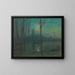 Abend in Royston - Charles Mertens — gerahmtes Bild an der Wand