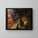 Saloon - Charles Mertens — gerahmtes Bild an der Wand