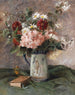 Komposition mit Blumen und Buch - Charles Monginot — Ansicht des Kunstwerks