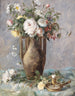 Komposition mit Blumen und Kerzenhalter - Charles Monginot — Ansicht des Kunstwerks