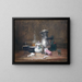 Stillleben des guten Lebemanns - Charles Monginot — gerahmtes Bild an der Wand