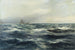 Eine Meeresbucht in Cornwall und Arbeitsschiff - Charles Napier Hemy — Ansicht des Kunstwerks