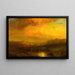 Goldener Sonnenuntergang - Charles P. Appel — gerahmtes Bild an der Wand