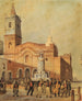 Kirche Santo Domingo, Prozession der Jungfrau Maria vom Rosenkranz, 1830 - Charles Pellegrini — Ansicht des Kunstwerks