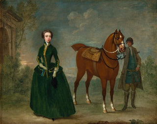 Portrait von Mme Thomas Congreve geborene Anna Catherine Handasyde - Charles Philips — Ansicht des Kunstwerks