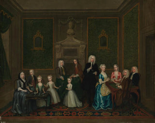 Die Familie Strong - Charles Philips — Ansicht des Kunstwerks