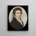 Portrait eines Edelmanns - Charles Robertson — gerahmtes Bild an der Wand