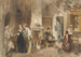 Diener eines Schlosses versammelt in einem Vorzimmer - Charles Rochussen — Ansicht des Kunstwerks