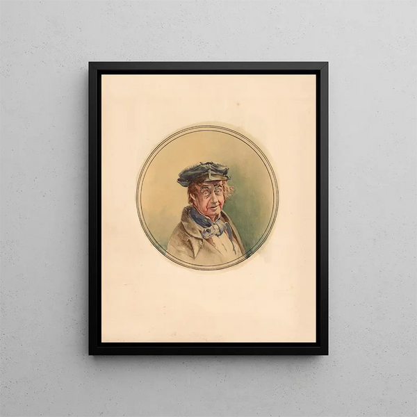 William Warren Jr - Charles S. Abbe Gemälde — gerahmtes Bild an der Wand