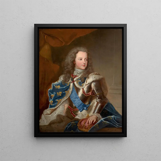 Charles Sevin De La Penaye - Portrait du roi Louis XV en armure.webp