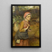 Reproduktion des Gemäldes La ramasseuse de fougères - Charles Sillem Lidderdale