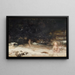 Der Tod des Jahres - Charles Sims — gerahmtes Bild an der Wand