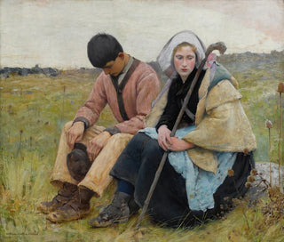 Auvers-sur-Oise - Charles Sprague Pearce — Ansicht des Kunstwerks