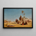 Halte de la caravane - Charles Théodore Frère — gerahmtes Bild an der Wand