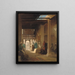 Café maure - Charles Théodore Frère — gerahmtes Bild an der Wand