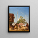 Die Moschee Nusretiye in Istanbul - Charles Théodore Frère — gerahmtes Bild an der Wand