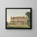 Maison d'Ealing, Middlesex - Charles Tomkins — gerahmtes Bild an der Wand