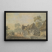 Wassermühle - Charles Tompkins — gerahmtes Bild an der Wand