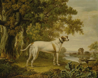 Ein englischer Pointer in einer Landschaft - Charles Towne — Ansicht des Kunstwerks