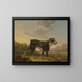 Tyke - Charles Towne — gerahmtes Bild an der Wand