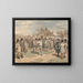 Lutte - Charles Turner — gerahmtes Bild an der Wand