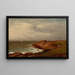 Le Long du rivage Narragansett - Charles W. Knapp — gerahmtes Bild an der Wand