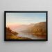 W Szene eines Flusslandschafts in den Bergen, Herbst am Hudson - Charles W. Knapp — gerahmtes Bild an der Wand
