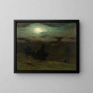 Brumes rassemblées - Charles Warren Eaton — gerahmtes Bild an der Wand