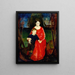 La maternité américaine - Charles Webster Hawthorne — gerahmtes Bild an der Wand