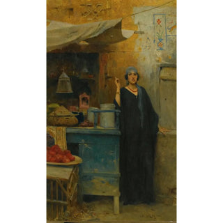 Charles Wilda - Girl By a Market Stall.webp
