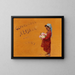 Bonne année - Charles Wilda — gerahmtes Bild an der Wand
